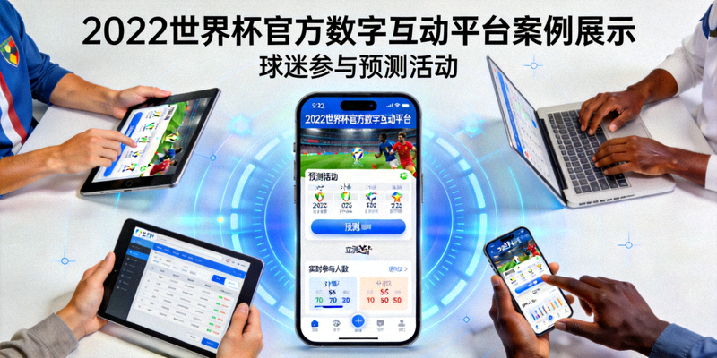 2022世界杯官方数字互动平台案例展示 - 球迷参与预测活动